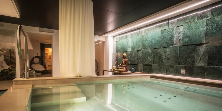 Wellness zóna pro dospělé zaručuje absolutní klid. 