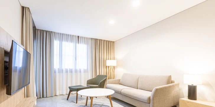 V cene je aj finálne upratovanie apartmánu.