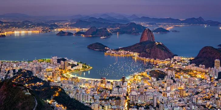 Výhľad na Rio de Janeiro
