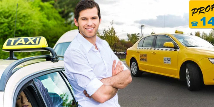 Taxi za 14,90 Kč/km na celé 2 měsíce