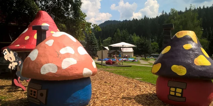 Dětský letní park - Jsou tu i speciální klidné zóny pro dospěláky. 
