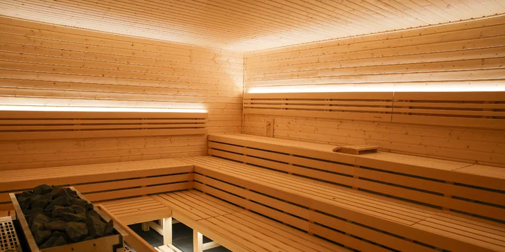 Můžete si vybrat  variantu se vstupem do wellness.