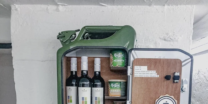 Nechybí ani krabička poslední záchrany.