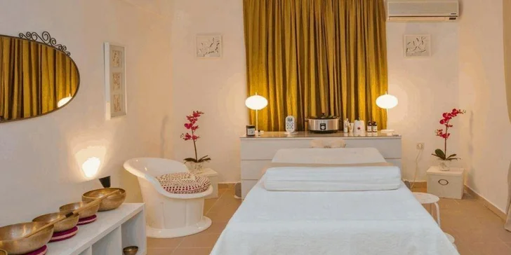 Za poplatek si můžete dopřát i některou ze služeb hotelového spa centra.