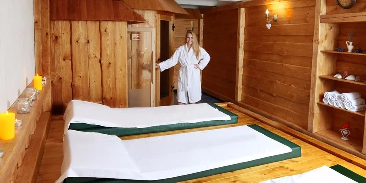 Rozmazlování v Beskydech s polopenzí, procedurami a neomezeným wellness