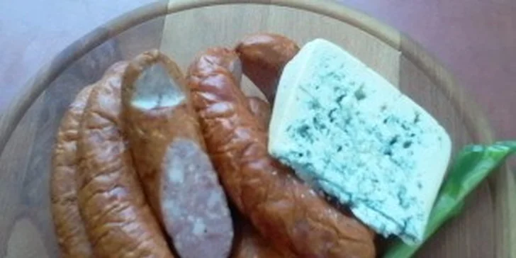 0,5 kg valašských klobás – švestkové nebo s nivou