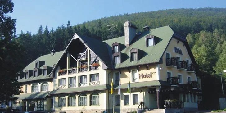 Třídenní wellness pobyt pro dva v Beskydech