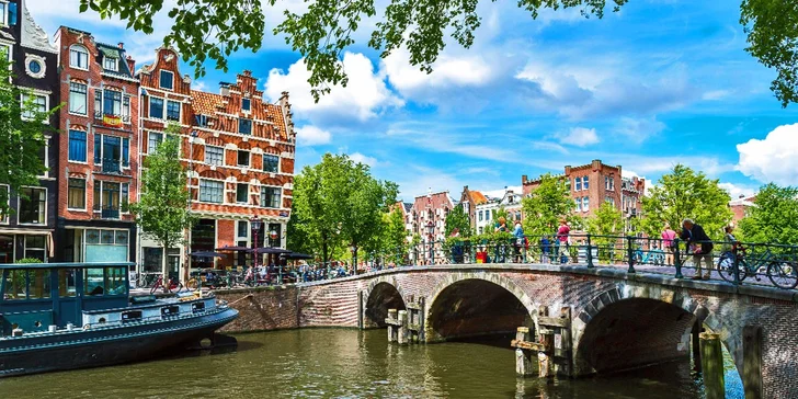 5denní zájezd do Amsterdamu a okolí: 2x ubytování se snídaní