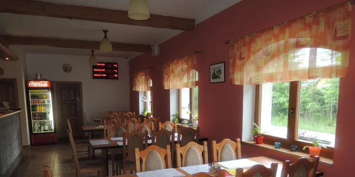 Pořádné vepřové koleno pro dva a vstup na rozhlednu Rašovka