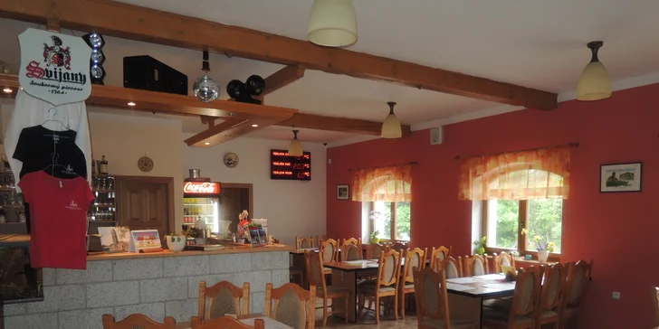 Pořádné vepřové koleno pro dva a vstup na rozhlednu Rašovka