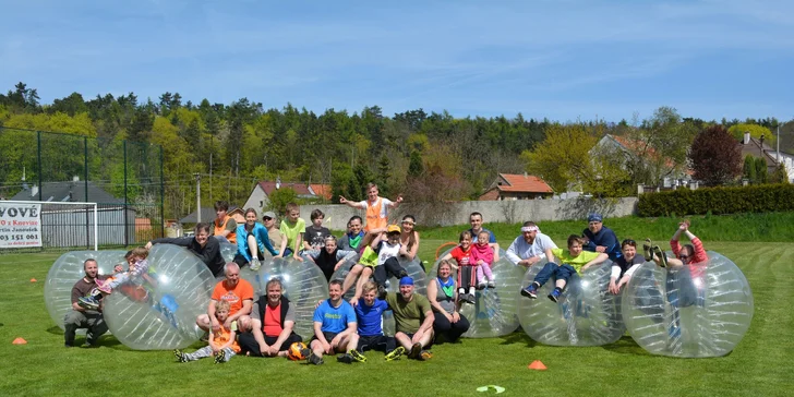 Vyzkoušejte Body Zorbing – adrenalinovou koulovanou pro partu nadšenců
