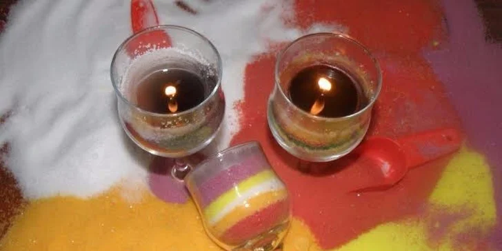 Letní výroba svíček s éterickým olejem citronella