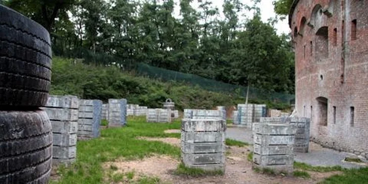 Paintball v neředínské pevnosti: 3hodinová hra s přáteli i kolegy