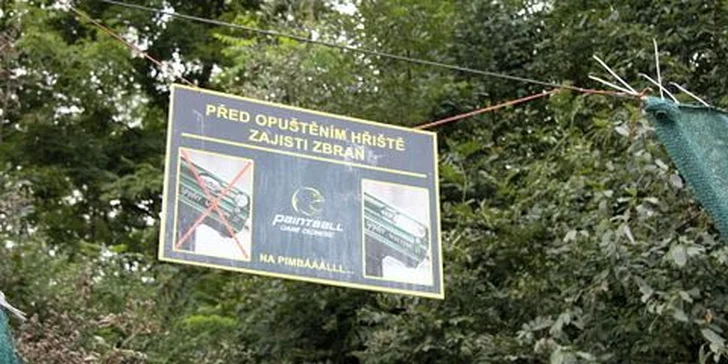 Paintball v neředínské pevnosti: 3hodinová hra s přáteli i kolegy