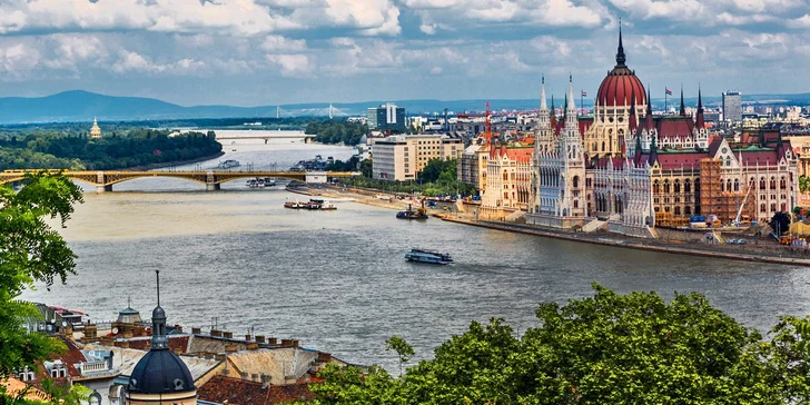To nejlepší z romantické Budapešti včetně dopravy, ubytování, snídaně a průvodce