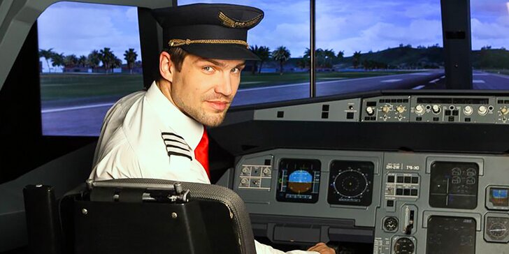 Pilotem dopravního letadla: zážitek na simulátoru či odbourání strachu z létání