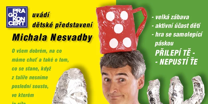 Vstupenka na divadelní představení Michal k snídani