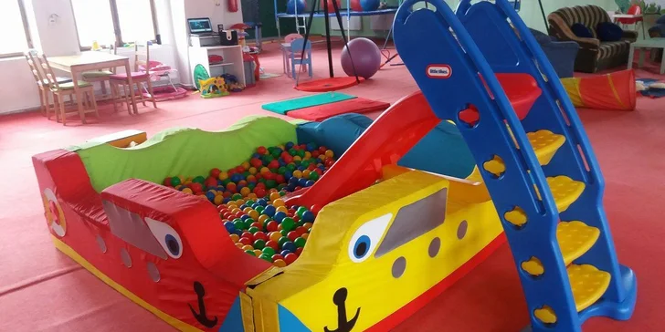 Hodinové dovádění v dětské herně U hrochů