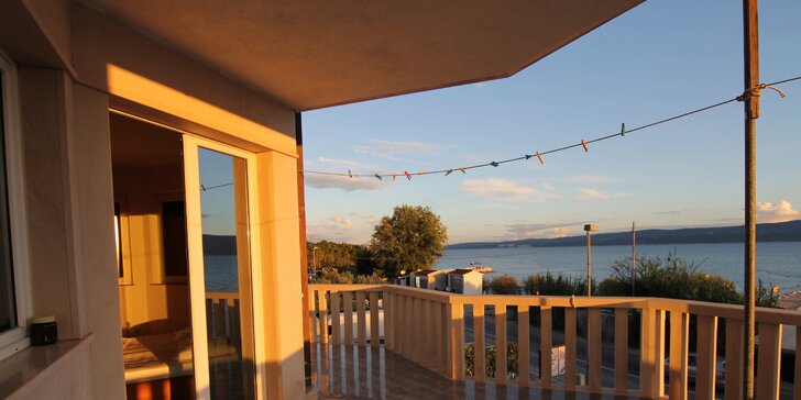 Týden slunění a koupání v Chorvatsku s ubytováním jen 20 metrů od pláže