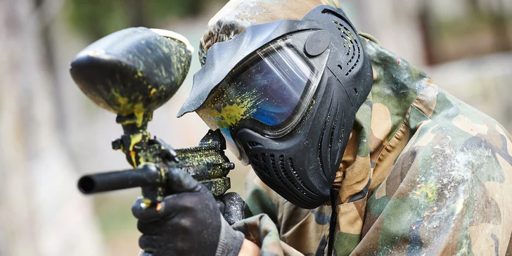 Paintball v neředínské pevnosti: 3hodinová hra s přáteli i kolegy