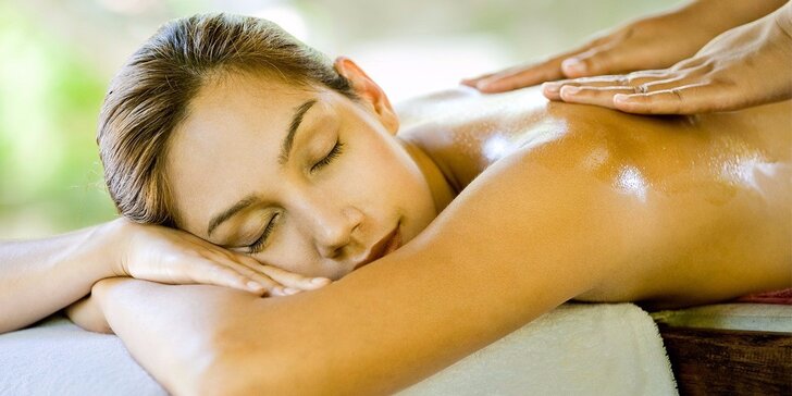 Relaxační i exotické masáže dle výběru - až 90 minut relaxace