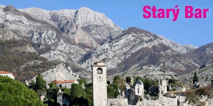 Pohodová dovolená v Černé Hoře s ubytováním na 7 nocí a plnou penzí