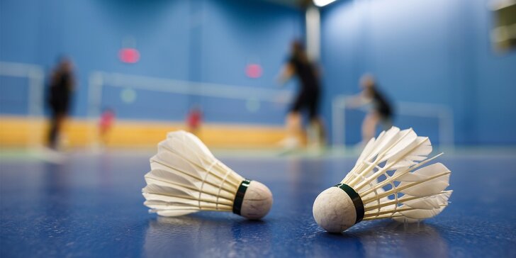 Stále v pohybu: Hodina badmintonu pro 2 - 4 osoby