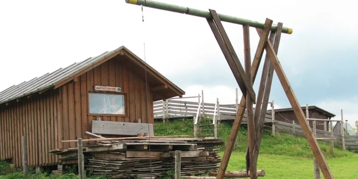 Vstup do Dětského světa + terénní káry a koloběžky