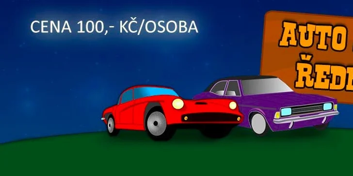 Romance pod noční oblohou: lístky do autokina v Ředhošti s možností občerstvení
