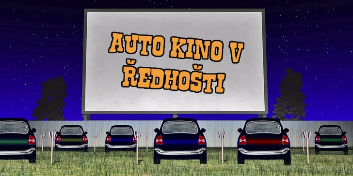 Romance pod noční oblohou: vstupenky do autokina pro 1, 2 i partu
