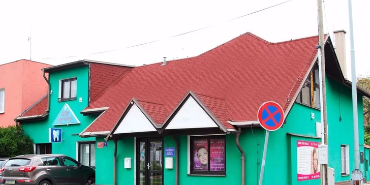 Nová korunka a prohlídka zubů včetně RTG