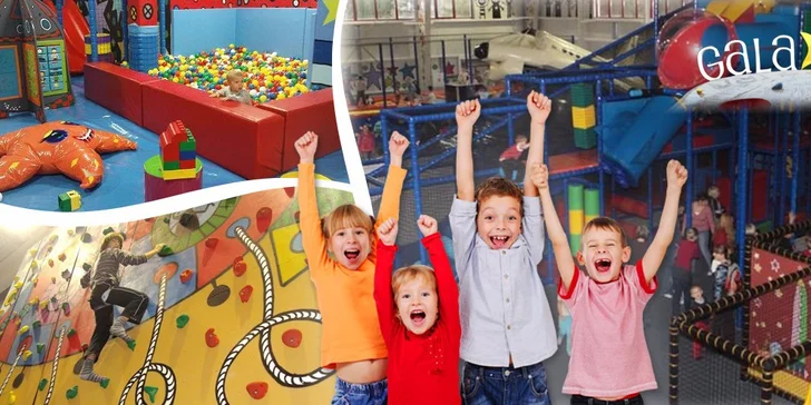 Vesmírná zábava: Celodenní vstup do rodinného parku pro dítě od 2 let