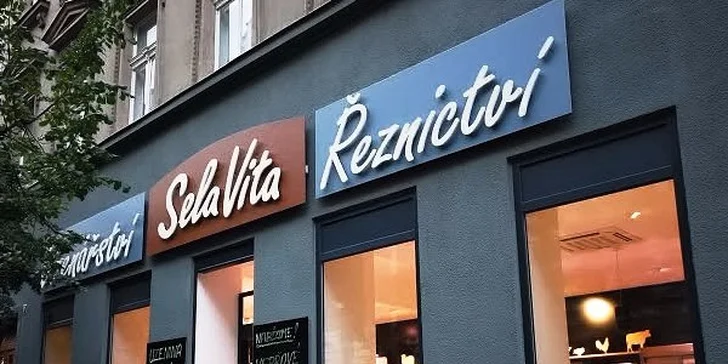 Prémiové řeznictví SelaVita s luxusním masem najdete v centru Prahy v Italské.