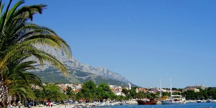 Letní dovolená v penzionu u moře v letovisku Baška Voda v Chorvatsku