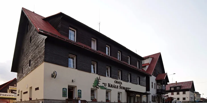 5denní last minute pobyt s polopenzí U Krále Šumavy na Kvildě