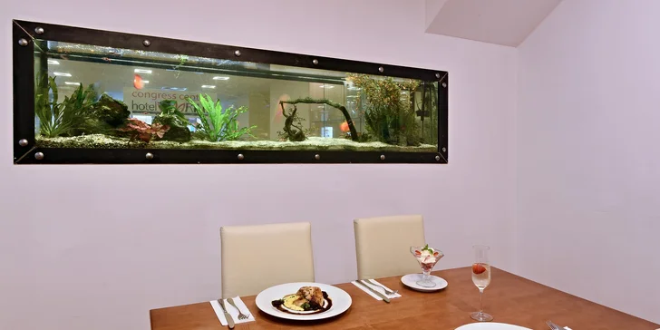 5chodové degustační menu pro 2 labužníky s kávou a případně i vínem