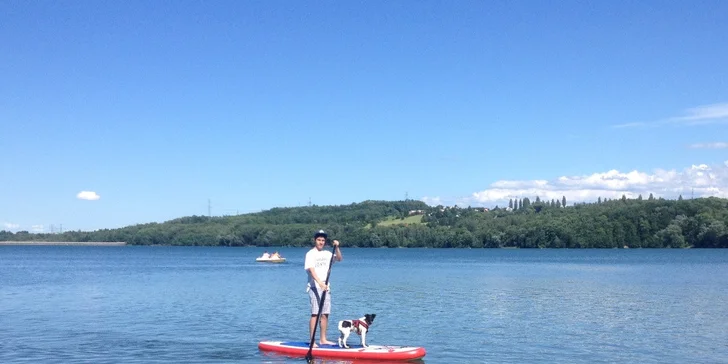 Procházka po vodě v centru Ostravy: Zapůjčení paddleboardu včetně instruktáže