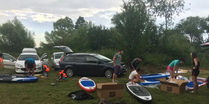 Vodní dobrodružství: Sjíždění řeky Opavy na paddleboardu