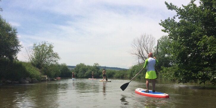 Vodní dobrodružství: Sjíždění řeky Opavy na paddleboardu