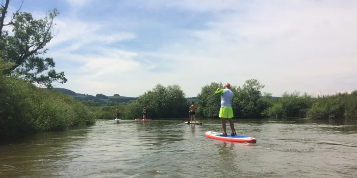 Vodní dobrodružství: Sjíždění řeky Opavy na paddleboardu