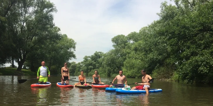 Vodní dobrodružství: Sjíždění řeky Opavy na paddleboardu