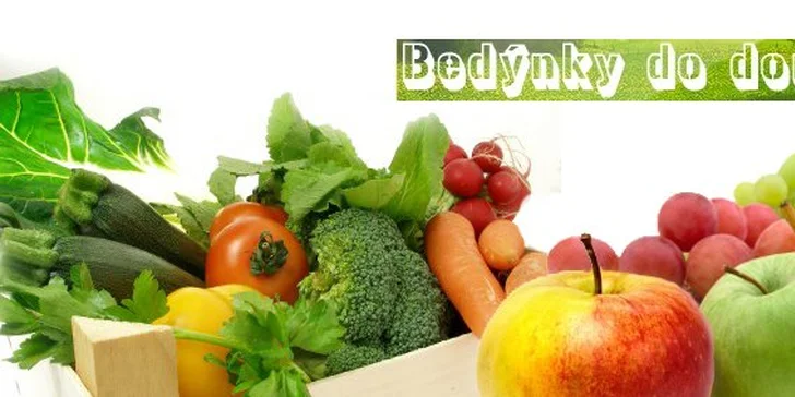 179 Kč za bedýnku čerstvého ovoce a zeleniny v původní hodnotě 369 Kč. Bedýnky od moravských farmářů s dopravou zdarma. Sleva 51 %.