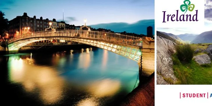 1990 Kč včetně poplatků za zpáteční letenku do Dublinu od Student Agency! Prodloužený víkend v irském hlavním městě se slevou 53 %.