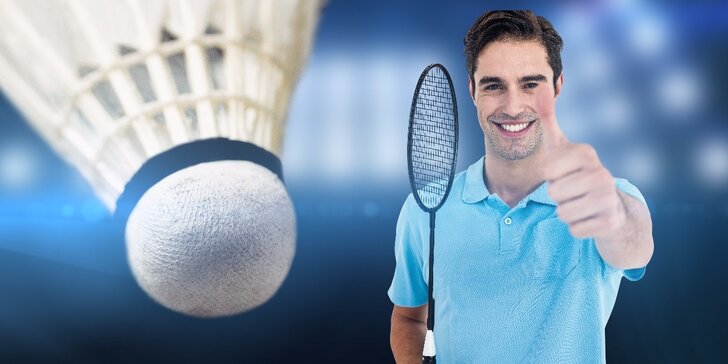 Hodina badmintonu ve Sportovním klubu Troja