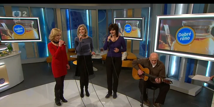 Vstupenka na koncert jazzové vokální kapely a křest CD Prime time voice