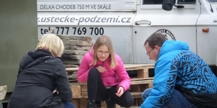 Den plný zábavy – vstupenky do přírodního zábavního parku Ústecké podzemí