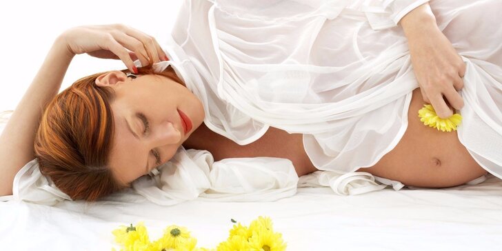 60minutová relaxační těhotenská masáž