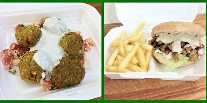 Zdravý veganský oběd - polední menu z Veganolu vč. rozvozu