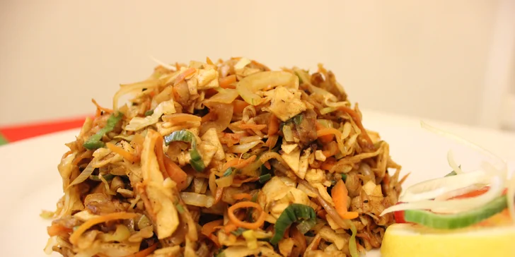 Degustační veganské či masové menu pro dva ve srílanské restauraci
