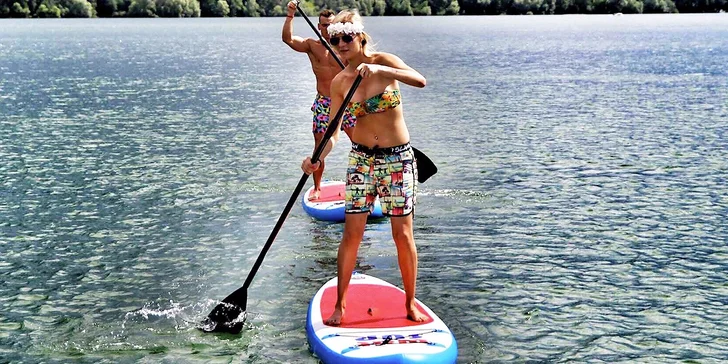 Zapůjčení paddleboardu na Žermanické přehradě